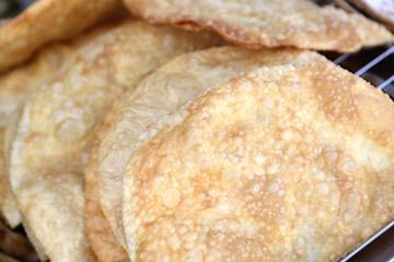 Chebureks on counter