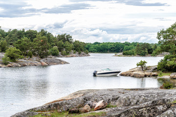 Fototapeta premium View of S:t Anna archipelago, Sweden