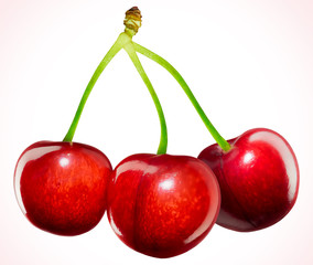 Cherries food background