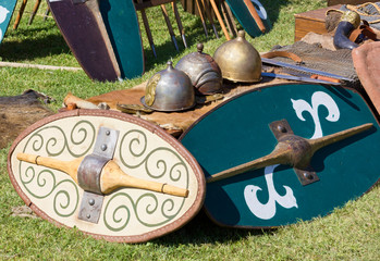 Ancient Gallic Battle Equipment