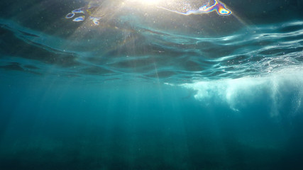 Fototapeta premium natural underwater background 