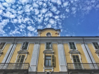 palazzo del centro città di Saluzzo