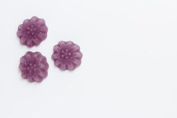 Fototapeta premium flores de gominolas