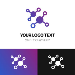 Tech logo template. Logo branding for your new corporate company. File can be use vector eps and image jpg formats