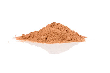 cocoa powder isolated