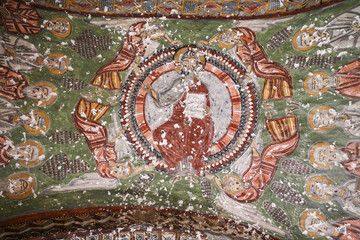 Purenli Seki Church in Ihlara Valley, Turkey