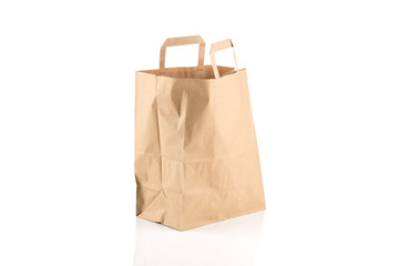 paper bag isolated