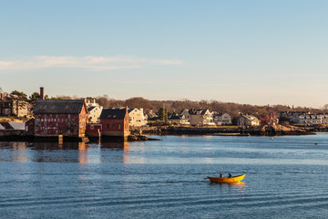 Old paint factory on Rocky Neck, Gloucester, MA