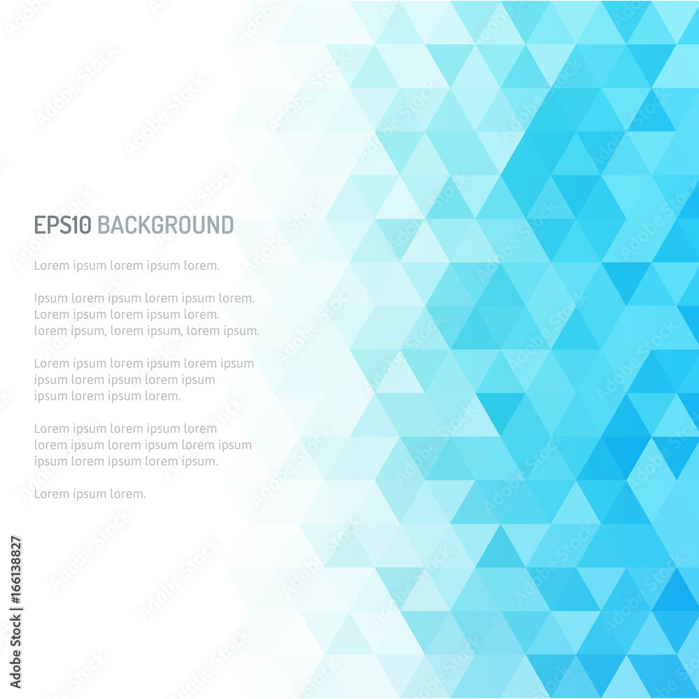 Poster abstract background in isometric style. geometric pattern.