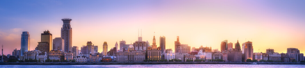 Fototapeta na wymiar Shanghai skyline cityscape