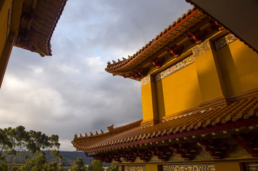 Fototapeta premium buddha religion temple Nan Tien landmark in Australia