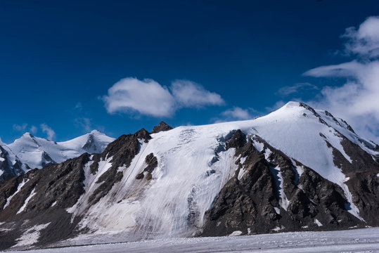 Gletscher Gipfel im Altai Tavan Bogd