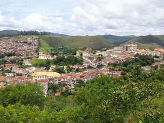 Fototapeta na wymiar Ouro Preto - vista parcial