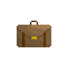 Nice pixel suitcase for games and applications