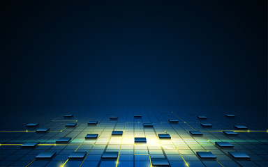 abstract rectangle pattern futuristic innovation concept background