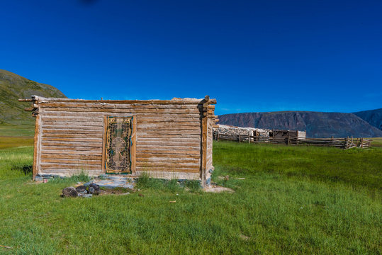 N omaden Winterlager Altai Tavan Bogd Mongolei