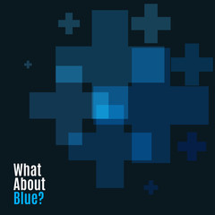 Obraz premium Abstract vector design elements with cross