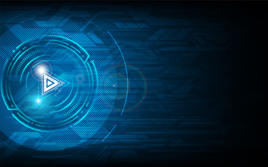 tech innovate sci fi futuristic concept background