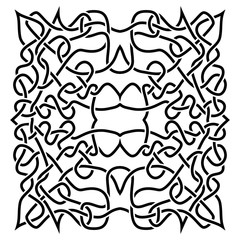 traditional vector celtic ornament