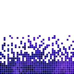 abstract vector square pixel mosaic background