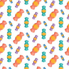 Candy. Seamless pattern