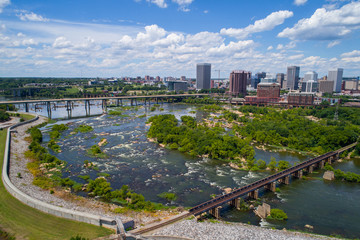 Aerial photo Richmond VA