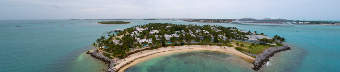 Aerial image Sunset Island Key West