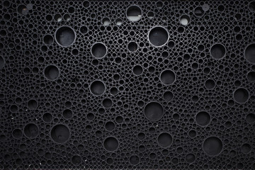 Circles Background In Black
