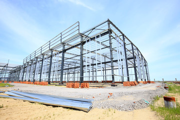 Fototapeta premium The steel structure