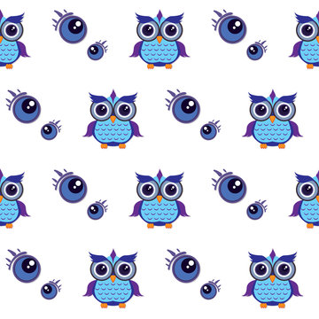 pattern owl graphic cartoon emotion