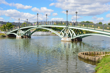 Москва, Царицыно. Мост через Средний Царицынский пруд