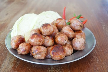 Pork and Rice Sausage