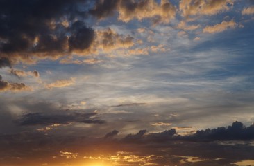 Himmel und Wolken