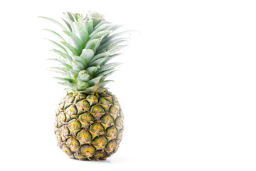fresh pineapple isolated on white background