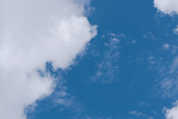 Cloud clear sky for background