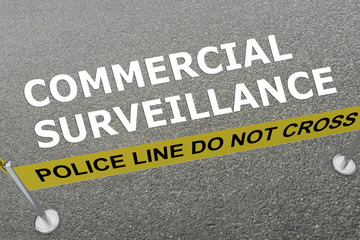Fototapeta na wymiar Commercial Surveillance concept