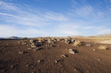 volcanic landscape