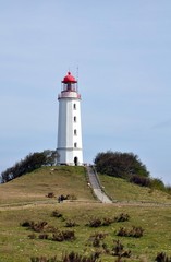 Fototapeta na wymiar Leuchtturm auf Hiddensee