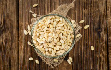 Pine Nuts (selective focus)