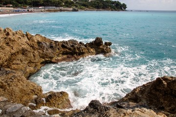 Little bay of Fiumicello on Maratea's coast