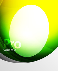 Abstract background, swirl wave line template