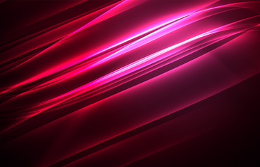 Fototapeta premium Vector polar lights concept background