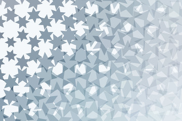 Abstract vector design elements with stars for fun