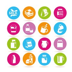milk product icons