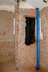 reconstruction of an interior of a historic building