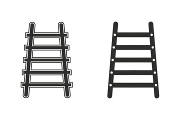 Ladder vector icon.