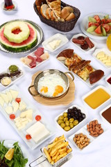 Fototapeta na wymiar Turkish Breakfast Plate