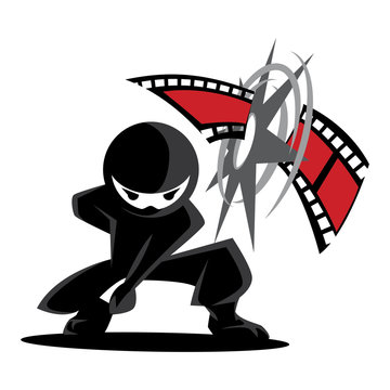 Ninja Samurai Warrior Fighter Character Cartoon Martial Art Weapon Film