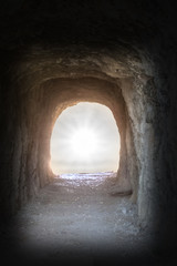  tunnel vers la lumière, concept de mort 
