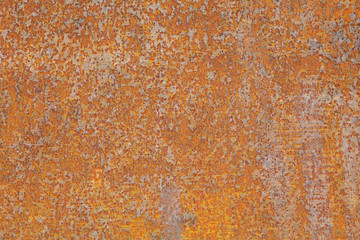 Rusty steel background; close-up